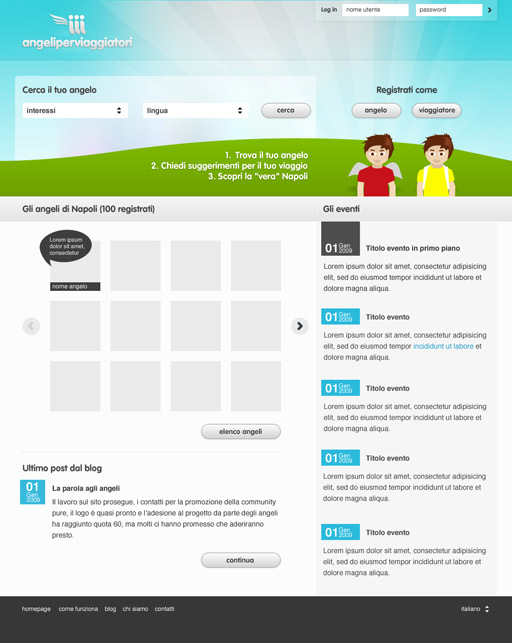 Homepage AngeliperViaggiatori