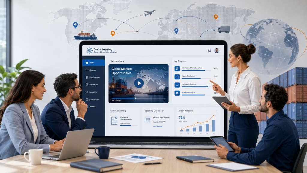 exporto formazione moodle ita trade agency ice