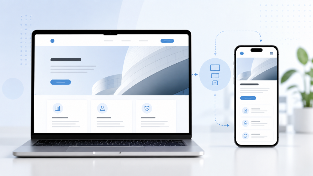 sito web reattivo