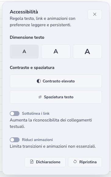 accessibilità digitale play admin si aggiorna con nuove funzionalità