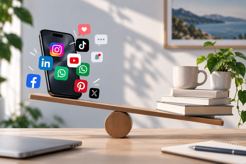 gli italiani utilizzano meno i social network