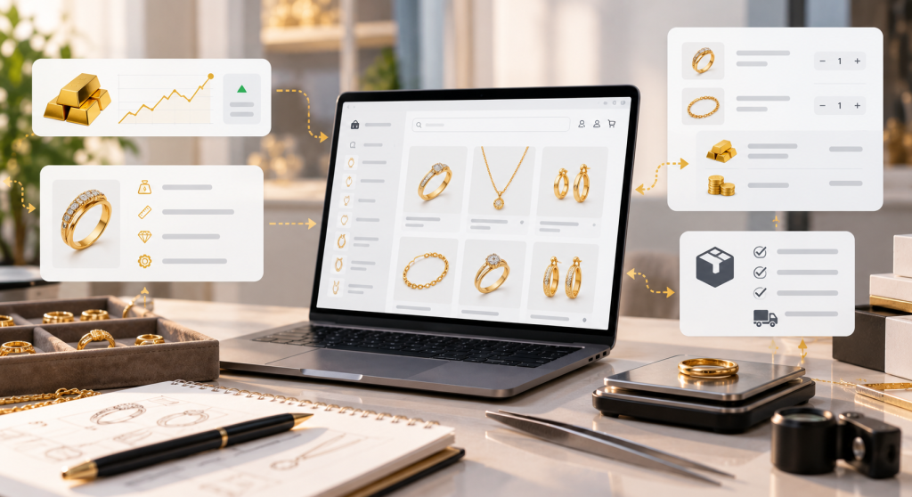 e-commerce per oreficeria